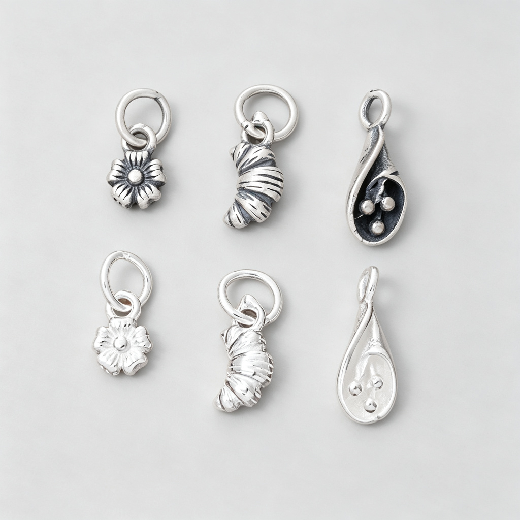 Jewelry Making In La - Ciondoli piccoli in argento 925, stile