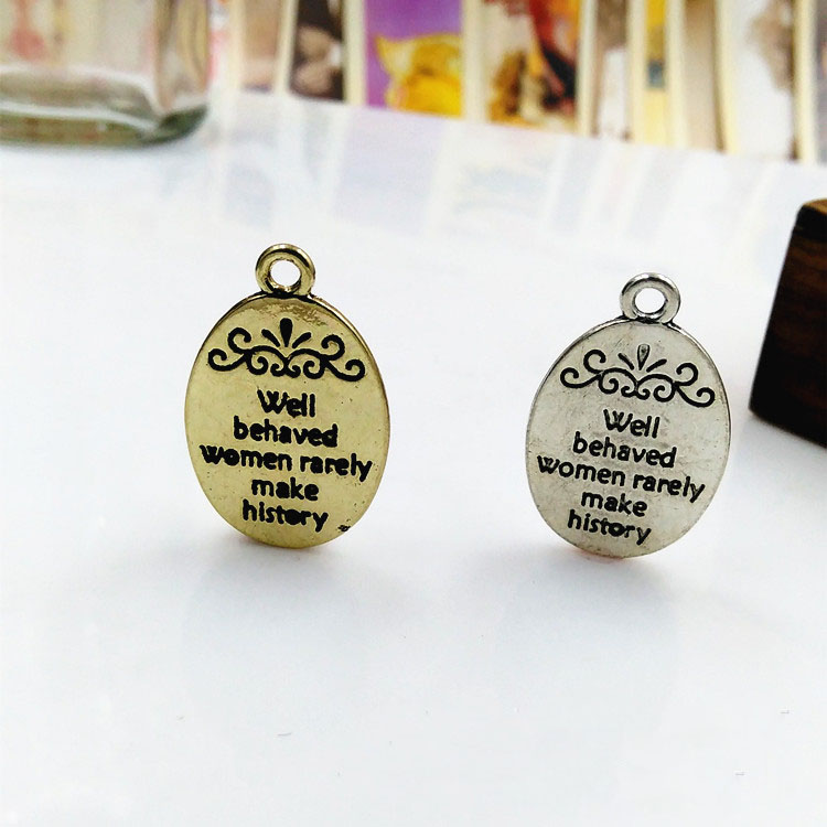 Jewelry Making History - 20 pezzi/lottp 16x21mm le donne ben