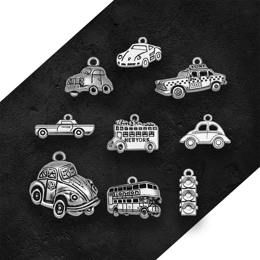 Pendenti con semaforo placcati - Jewelry Making London recensione e prezzo