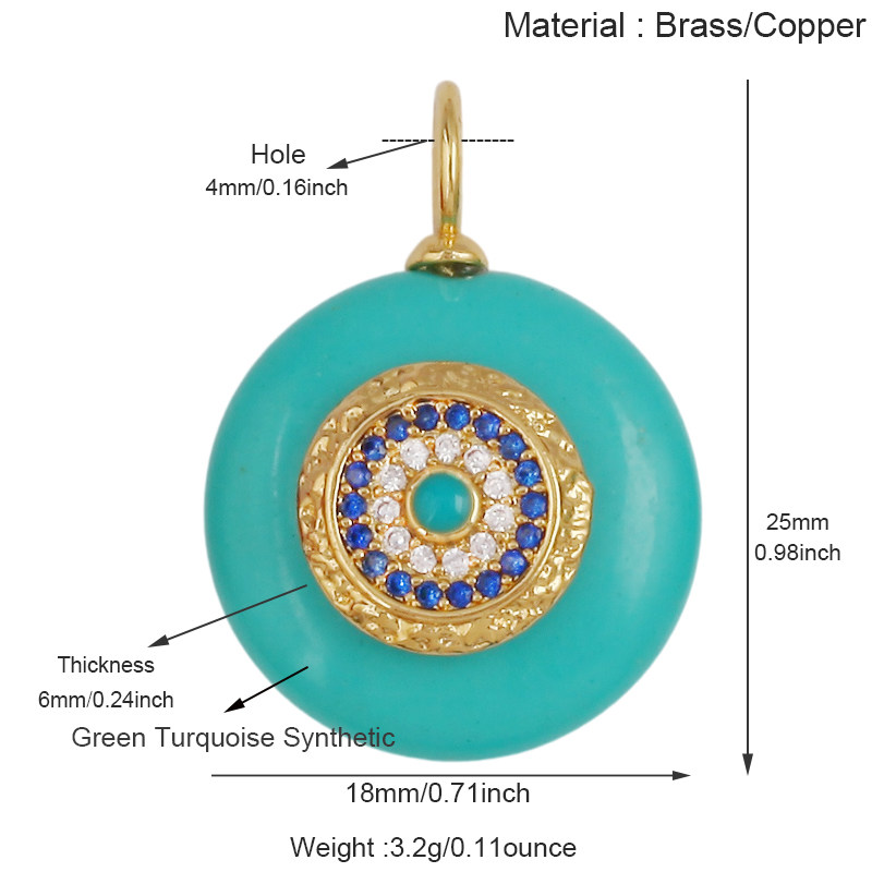 2 pezzi/lotto Pendenti in Piet - Jewelry Making Gemstones recensione e prezzo