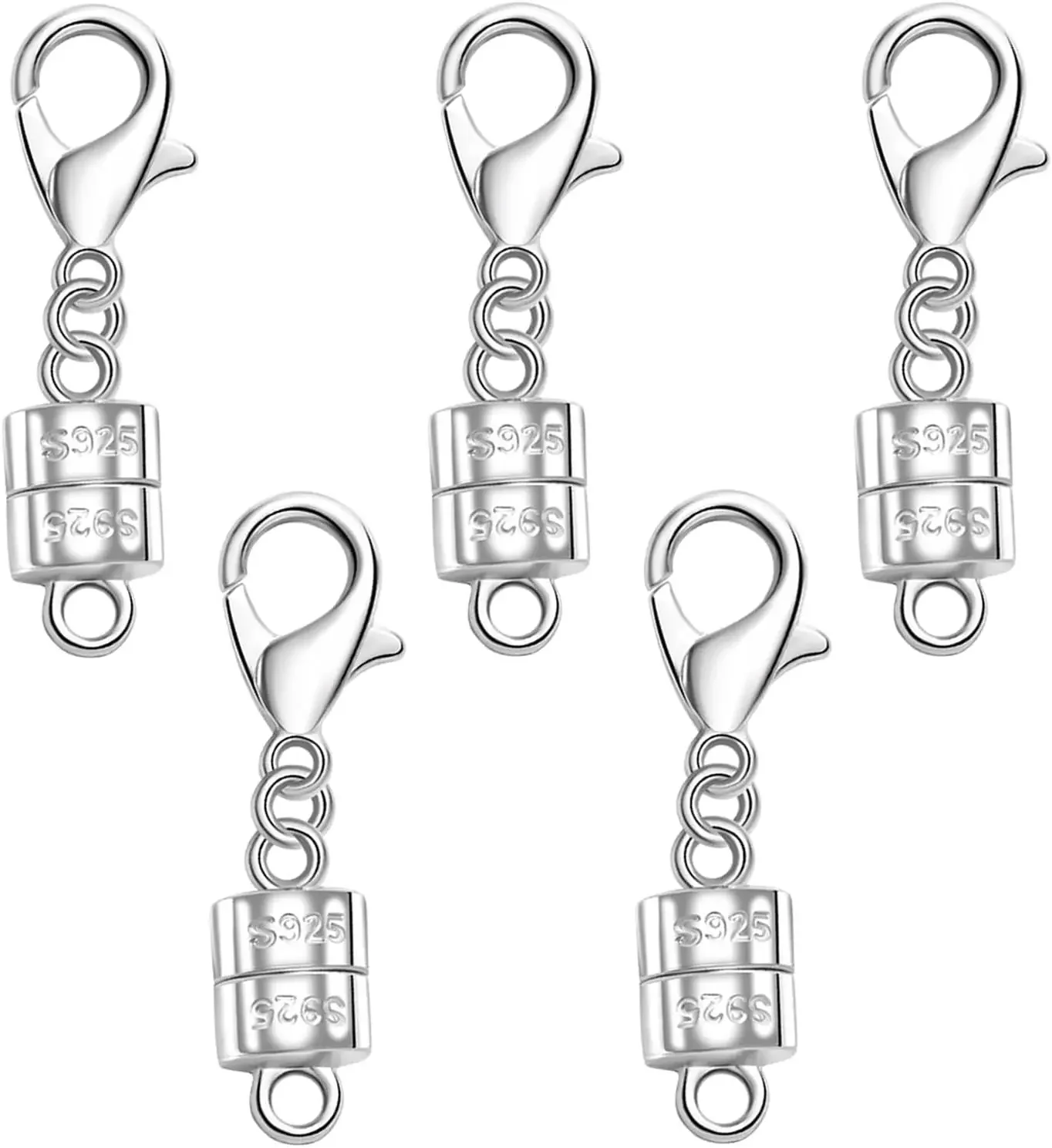 Chiusura magnetica per collana - Lobster Clasp Silver recensione e prezzo
