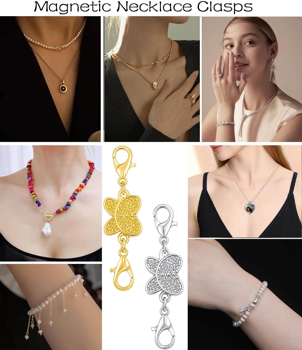 Chiusura magnetica a forma di  - Lobster Clasp Silver recensione e prezzo